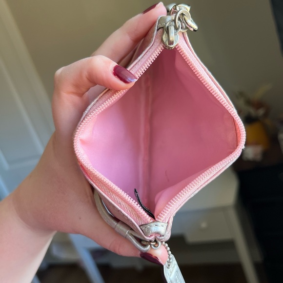 Coach Pink Wristlet - Picture 2 of 2